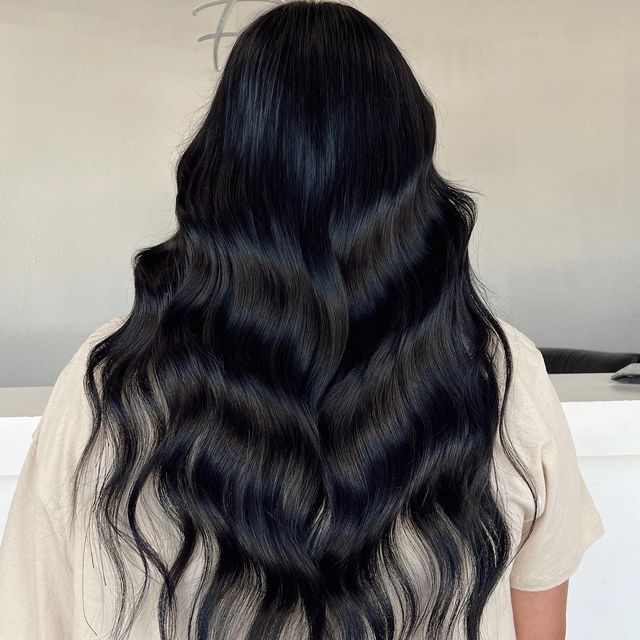 Jet Black (1B) - Tape in - Straight