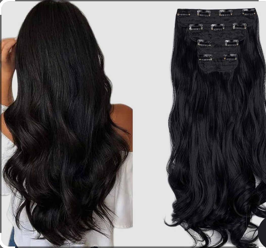 Clip in - #B1 Black