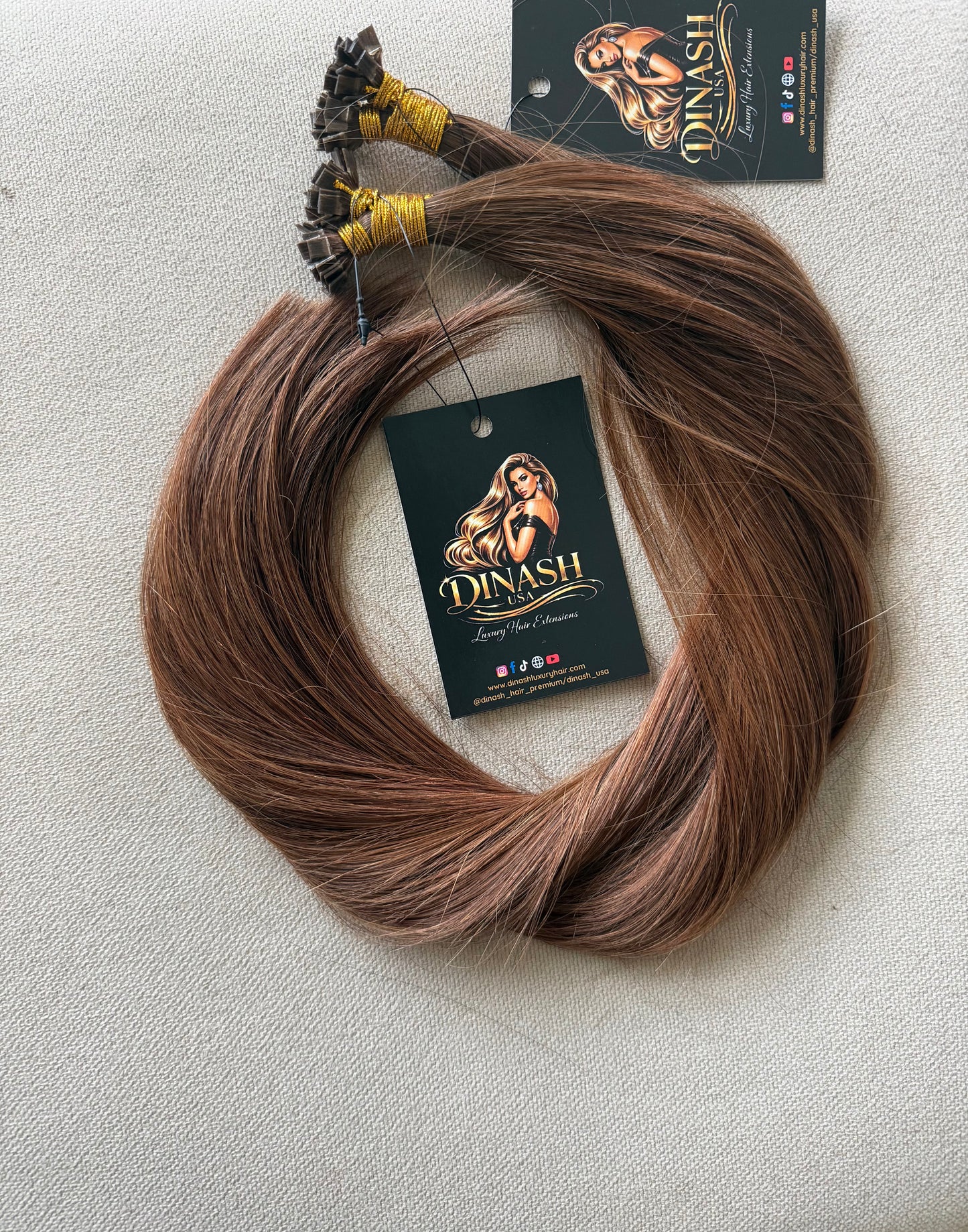 #8 Light Brown: (K-Tip) - Straight
