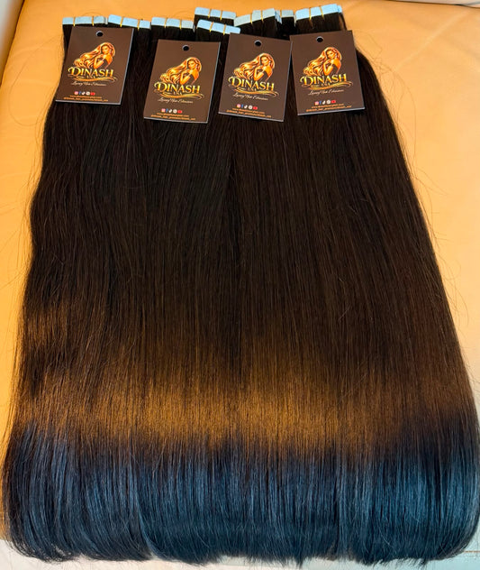 #2 Expresso Brown: (Tape-in) - Straight