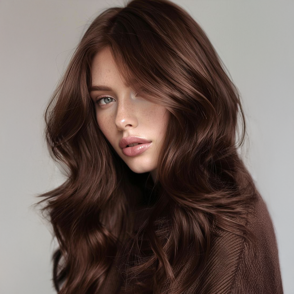 Dark Brown/Auburn (#30) - Straight - (Weft)