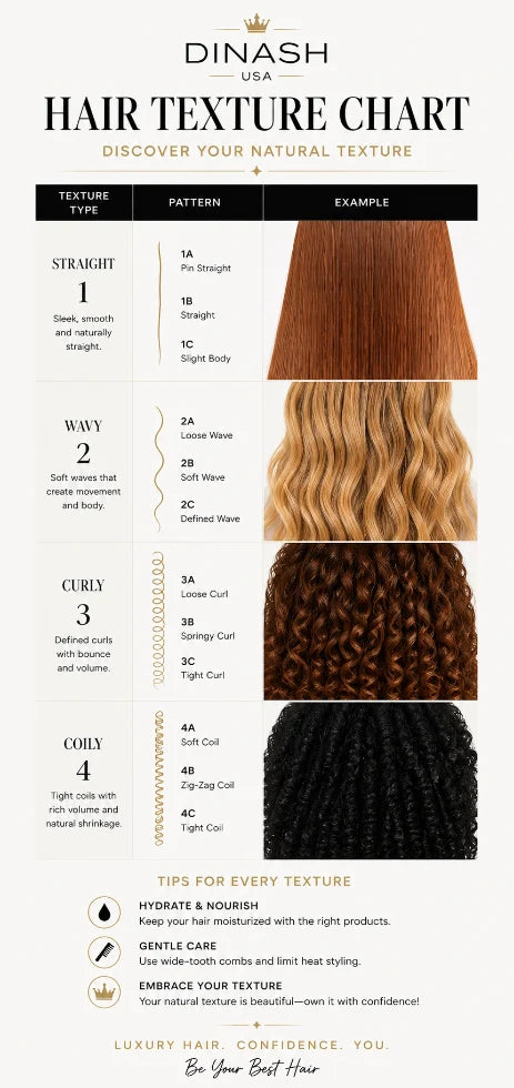 Straight, wave, or curl: finding your texture